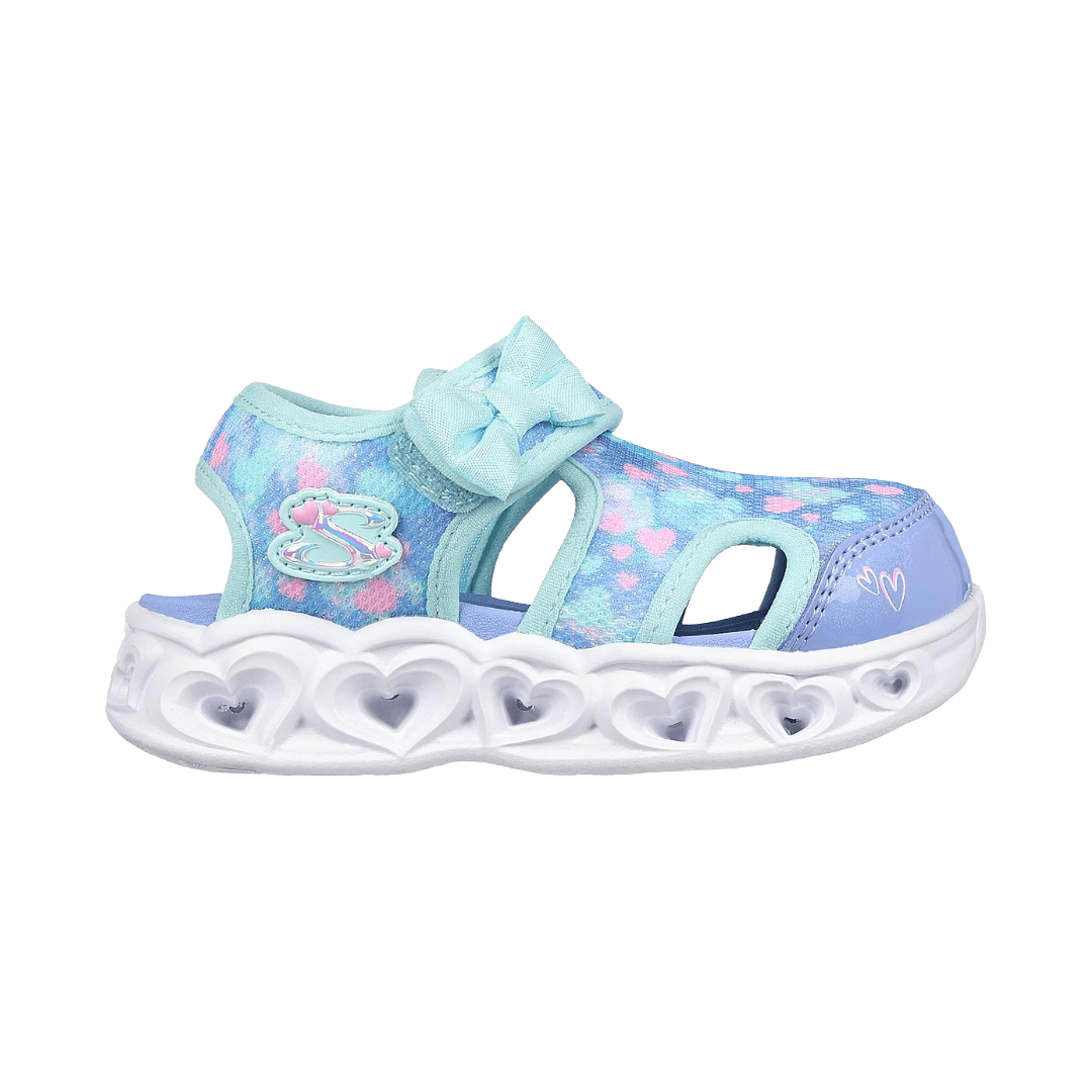 SANDALIAS SKECHERS HEART LIGHTS BEBÉS | 303250N - AQMT SKECHERS 20 CL / 5 US / 11 CM - CalzadosPaola