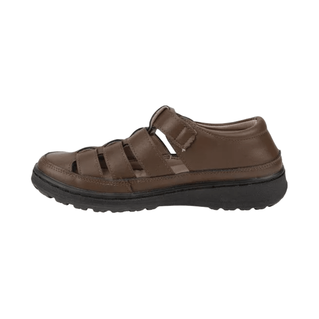 SANDALIAS NEW WALK FRANCISCANA CAFÉ MUJER | KWF250327 - 2 - 4 NEW WALK 35 CL / 22 CM - CalzadosPaola