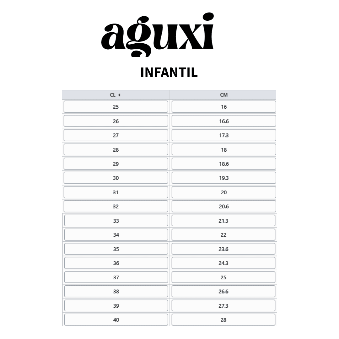 ZAPATOS FORMALES AGUXI NEGRO CASUAL INFANTIL 8061A AGUXI 33 CL / 21.3 CM - CalzadosPaola