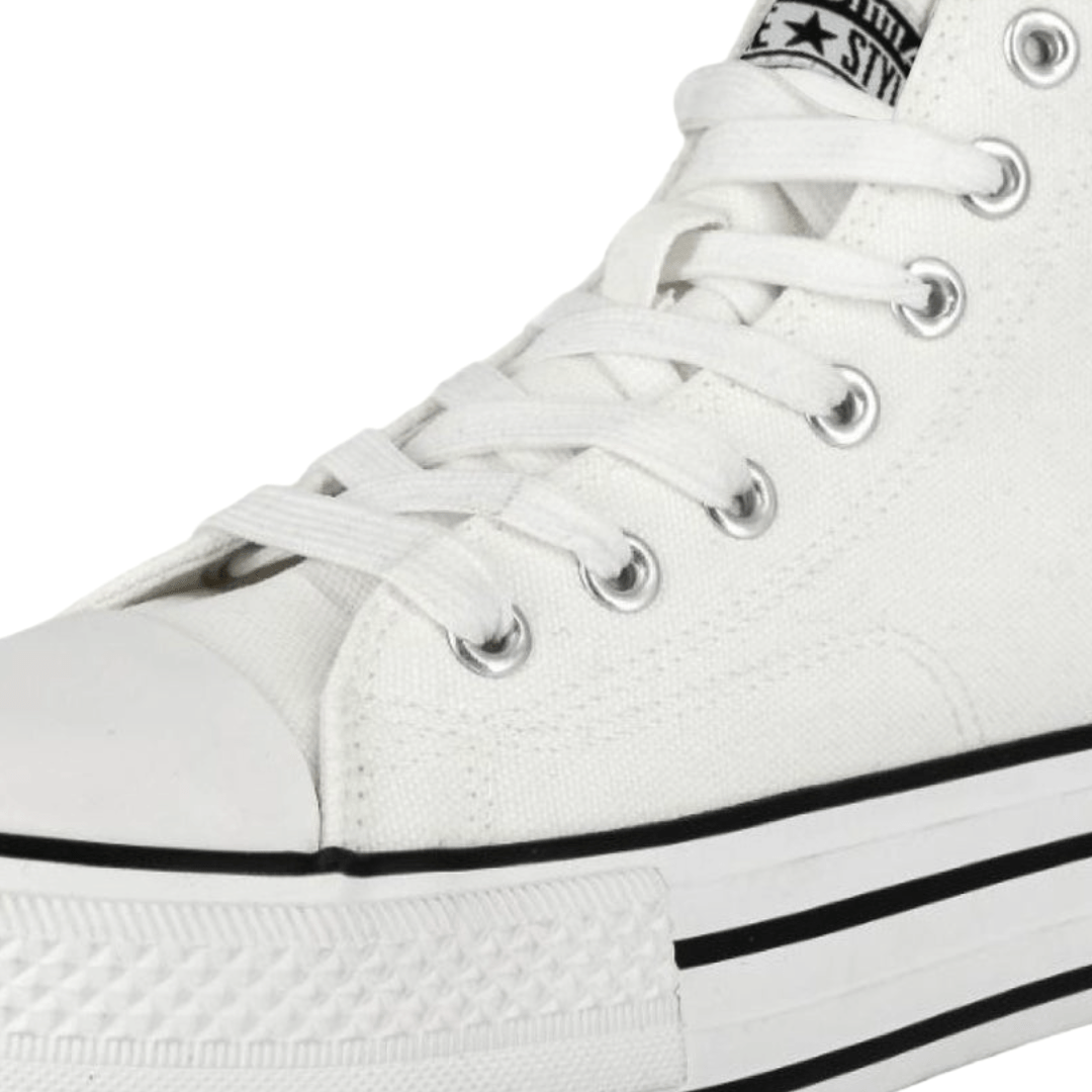 ZAPATILLAS URBANAS ALQUIMIA BLANCO MUJER 5835 ALQUIMIA 35 - CalzadosPaola
