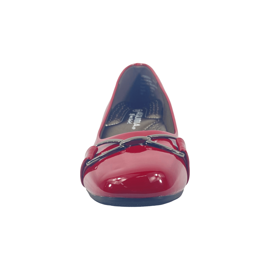 ZAPATOS FORMALES ALQUIMIA ROJO CHAROL MUJER | 3027 - 04 ALQUIMIA 35 - CalzadosPaola