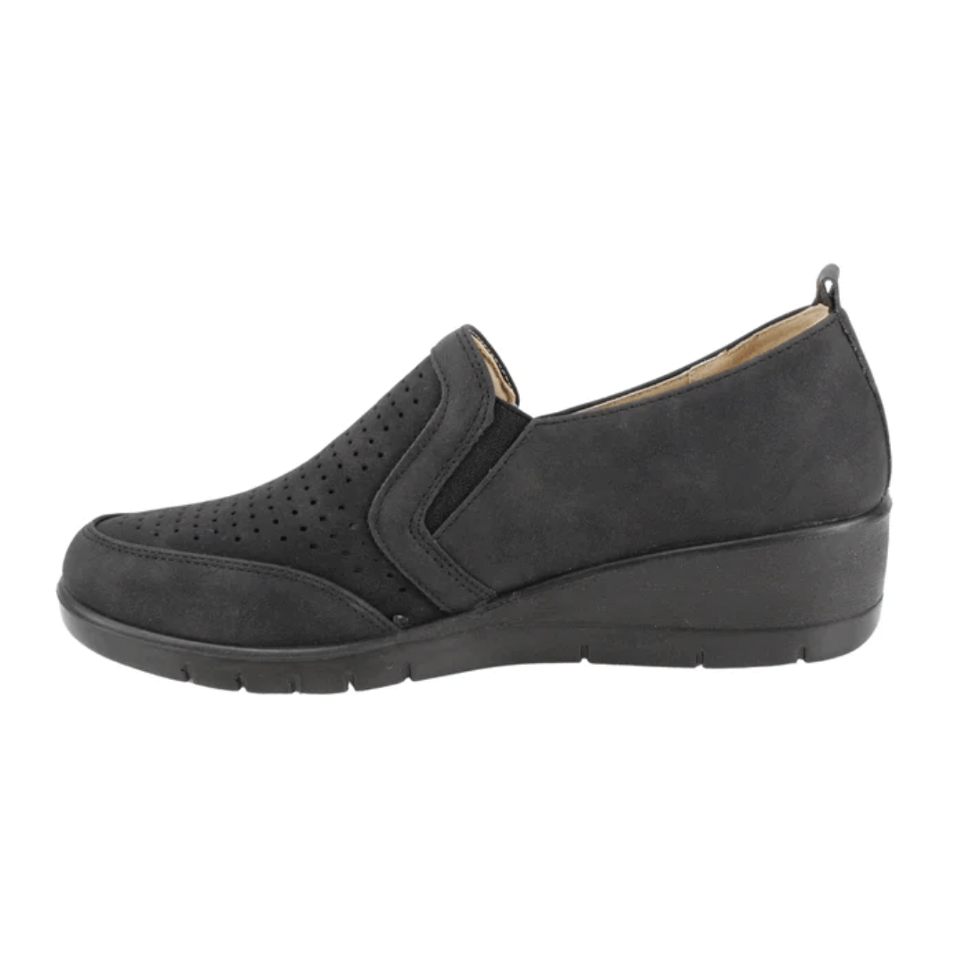 ZAPATOS CASUALES NEW WALK NEGRO MUJER C25F21012 - 90 NEW WALK 36 - CalzadosPaola