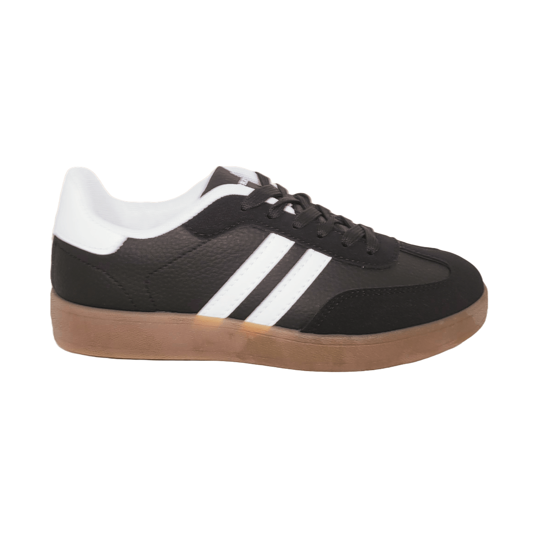 ZAPATILLAS URBANAS SKATER NEGRO/BLANCO MUJER | 772 - 0500 SKATERS 35 - CalzadosPaola