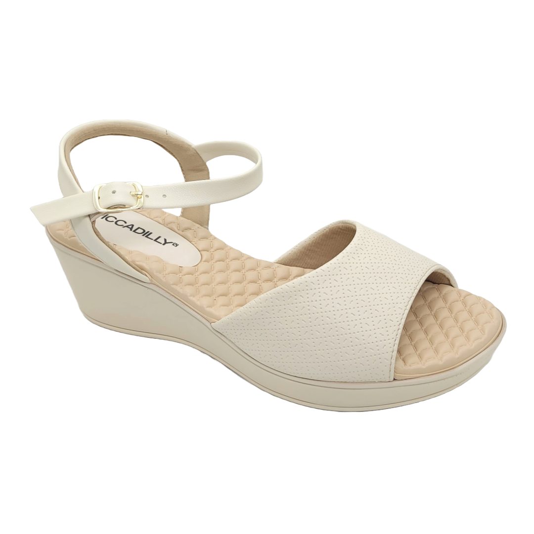 SANDALIA PICCADILLY BLANCA | PI - 54031700000033 PICCADILLY 39 - CalzadosPaola