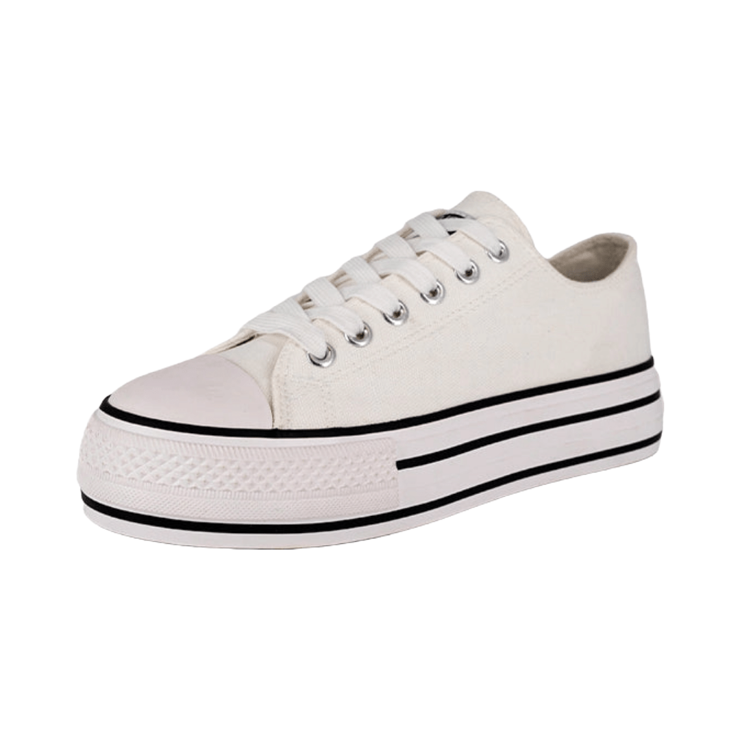 ZAPATILLAS URBANAS ALQUIMIA BLANCO MUJER 5834 ALQUIMIA 35 - CalzadosPaola
