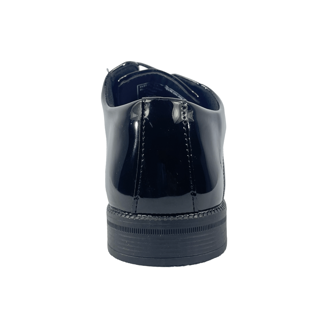 ZAPATOS FORMALES UNISPORT NEGRO CHAROL INFANTIL | 9013 - 20 UNISPORT 28 - CalzadosPaola