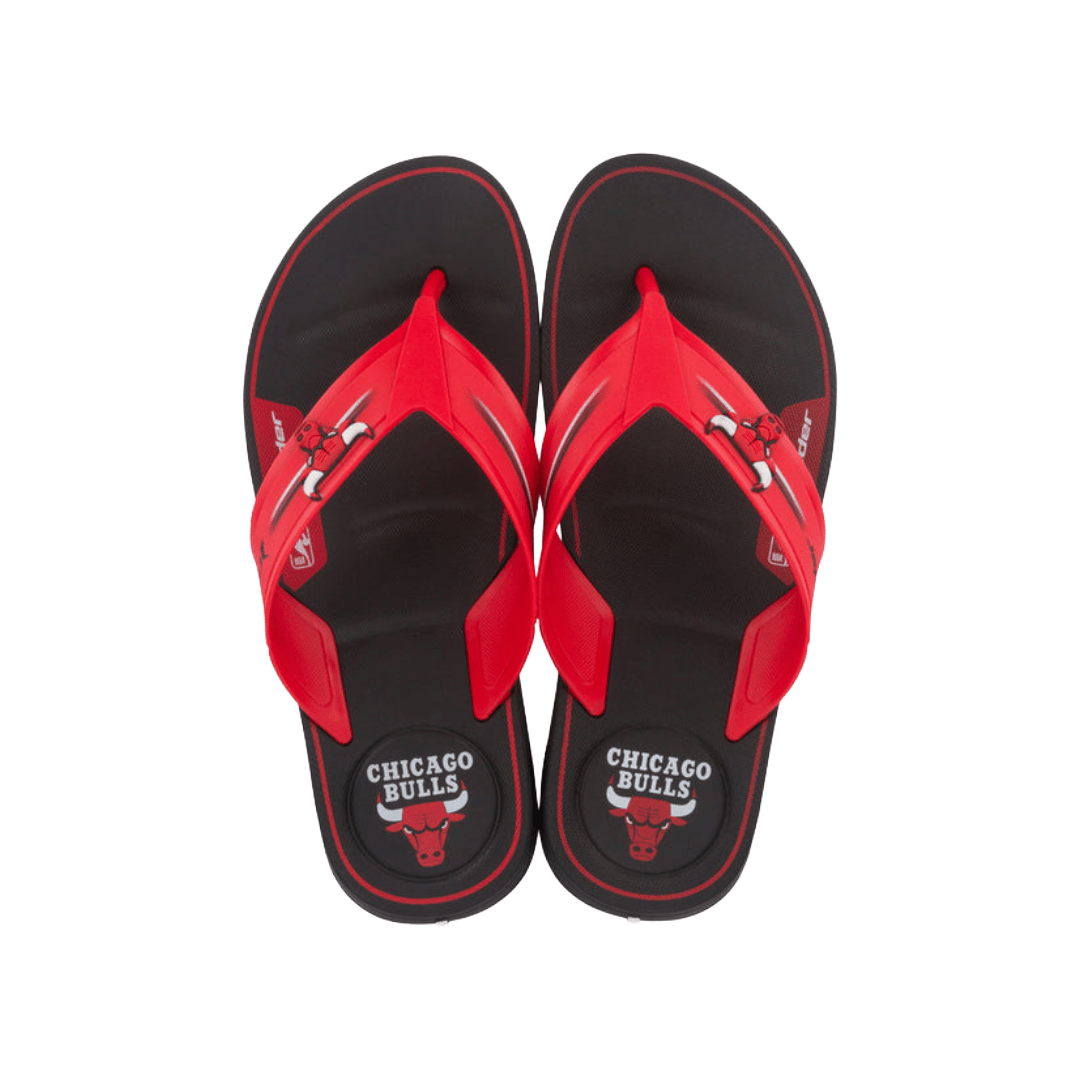 SANDALIAS RIDER BULLS NBA NEGRO HOMBRE GR - NB - 12245 RIDER 39 - CalzadosPaola