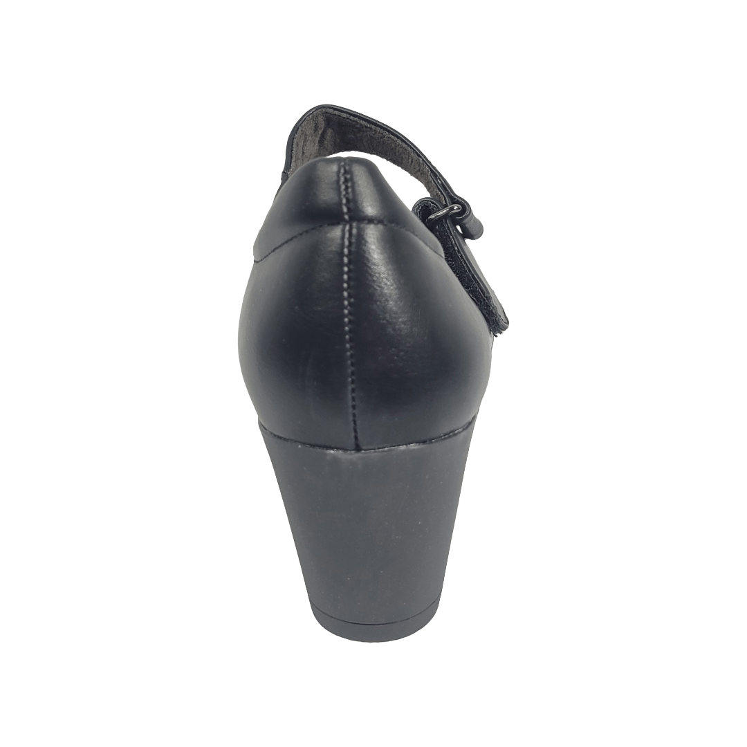 ZAPATOS DE CUECA HUALUNAOTE NEGRO MUJER A9350 HUALUNAOTE 36 - CalzadosPaola