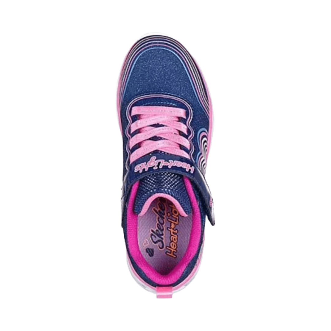ZAPATILLAS URBANAS SKECHERS HEART LIGHTS BEBÉS | 302689N - NVMT SKECHERS 20 CL / 5 US / 11 CM - CalzadosPaola