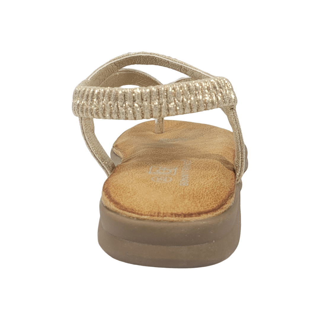 SANDALIAS BONNY FRANCO DORADO MUJER 384 - 0073 BONNY FRANCO 37 - CalzadosPaola