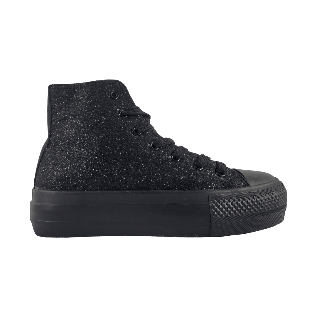 ZAPATILLAS URBANAS MD NEGRO BRILLANTE MUJER | 3J08 - 1 MD 35 CL / 22.5 CM - CalzadosPaola