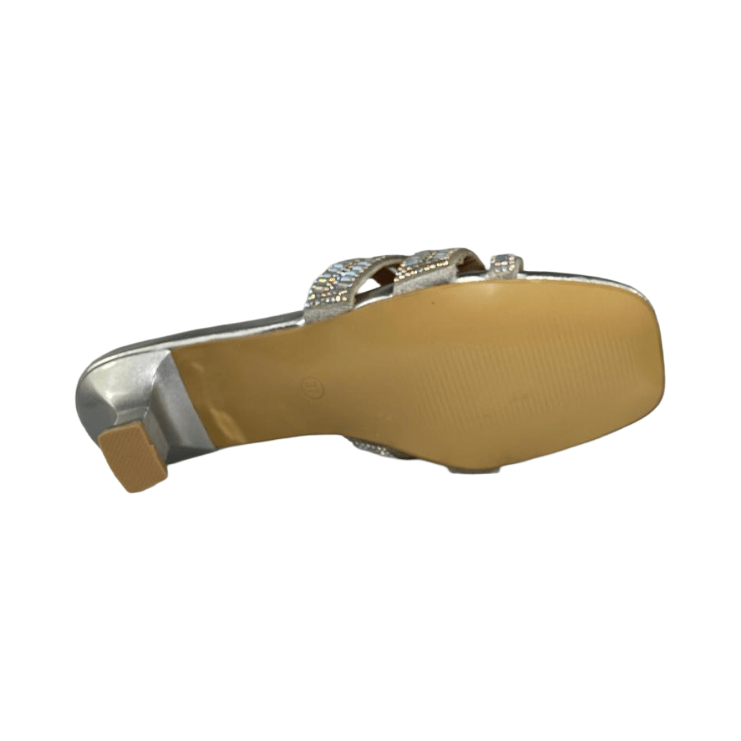 SANDALIAS DE FIESTA J - RUN PLATEADO MUJER G679F3 J - RUN 35 - CalzadosPaola