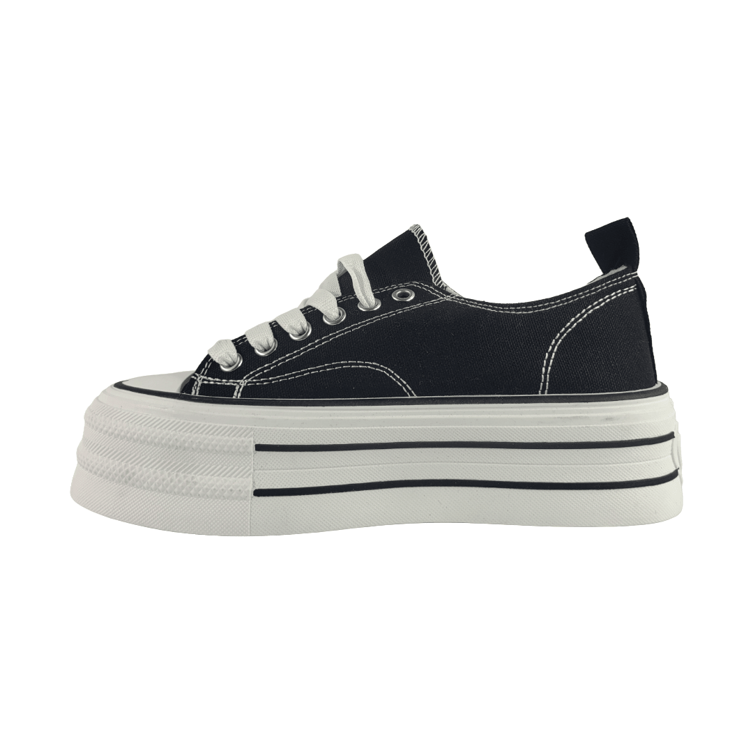 ZAPATILLAS URBANAS MD NEGRO MUJER | 5B10 - 1 MD 35 CL / 22.5 CM - CalzadosPaola
