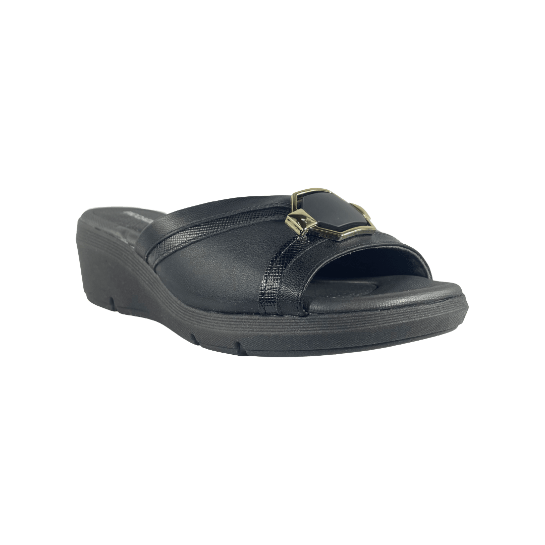 SANDALIAS PICCADILLY NEGRO CASUAL MUJER PI - 54037500000004 PICADELLY 35 - CalzadosPaola