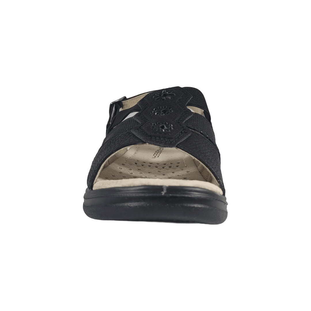 SANDALIAS PASSER NEGRO CASUAL MUJER | 020 PASSER 35 CL / 23.3 CM - CalzadosPaola