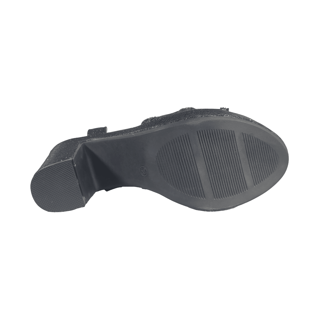 SANDALIAS DE FIESTA AGUXI NEGRO CASUL MUJER | 2062 AGUXI 36 CL / 23 CM - CalzadosPaola