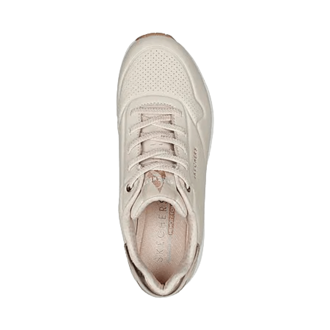 ZAPATILLAS URBANAS SKECHERS UNO SHIMMER MUJER 155196 - NAT SKECHERS 35 - CalzadosPaola