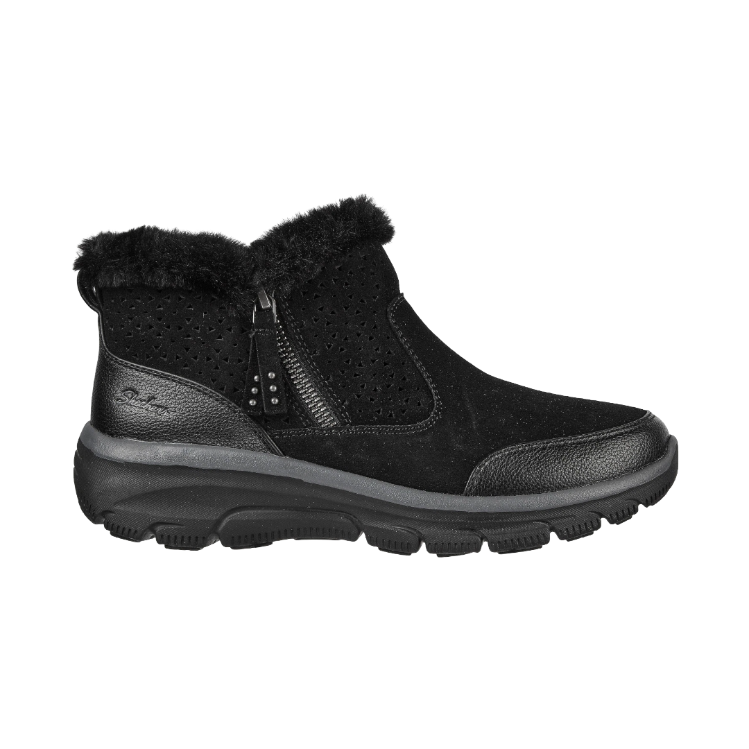 BOTINES SKECHERS EASY GOING MUJER | 167328-BLK