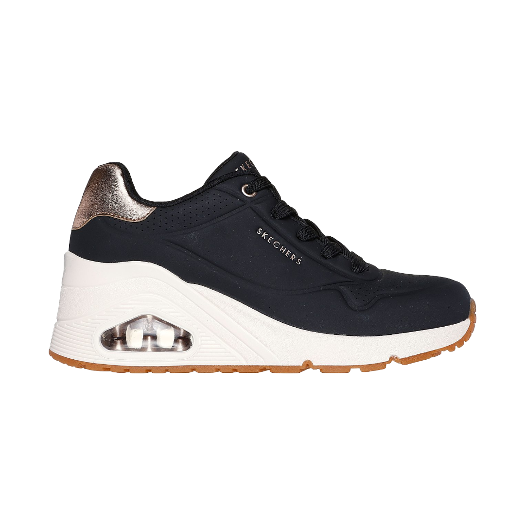 ZAPATILLAS URBANAS SKECHERS UNO WEDGE MUJER | 177520-BLK