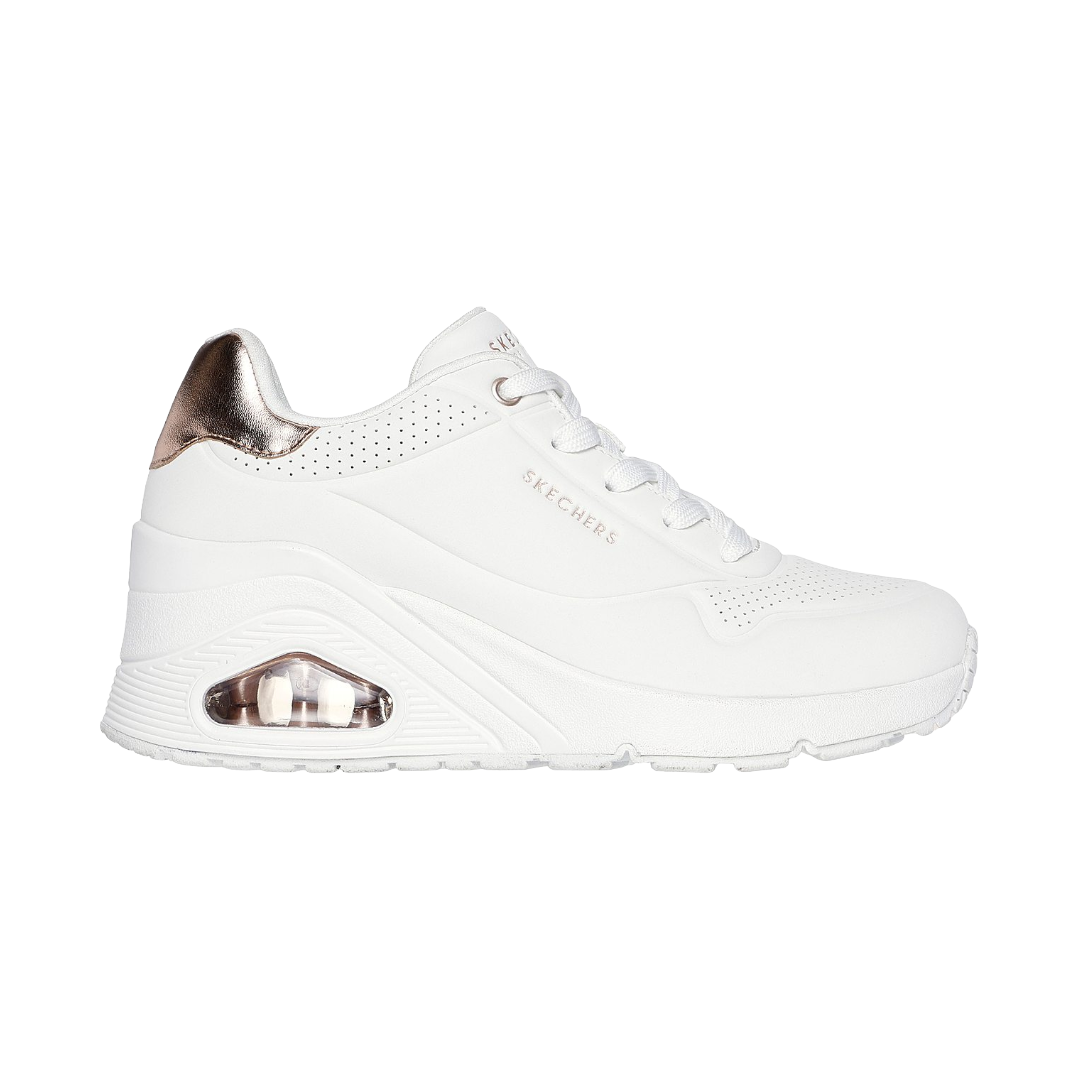ZAPATILLAS URBANAS SKECHERS UNO WEDGE MUJER | 177520-WHT