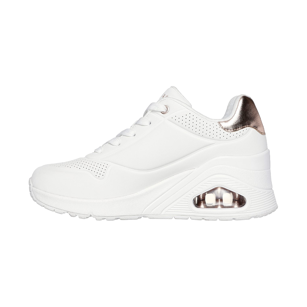 ZAPATILLAS URBANAS SKECHERS UNO WEDGE MUJER | 177520-WHT