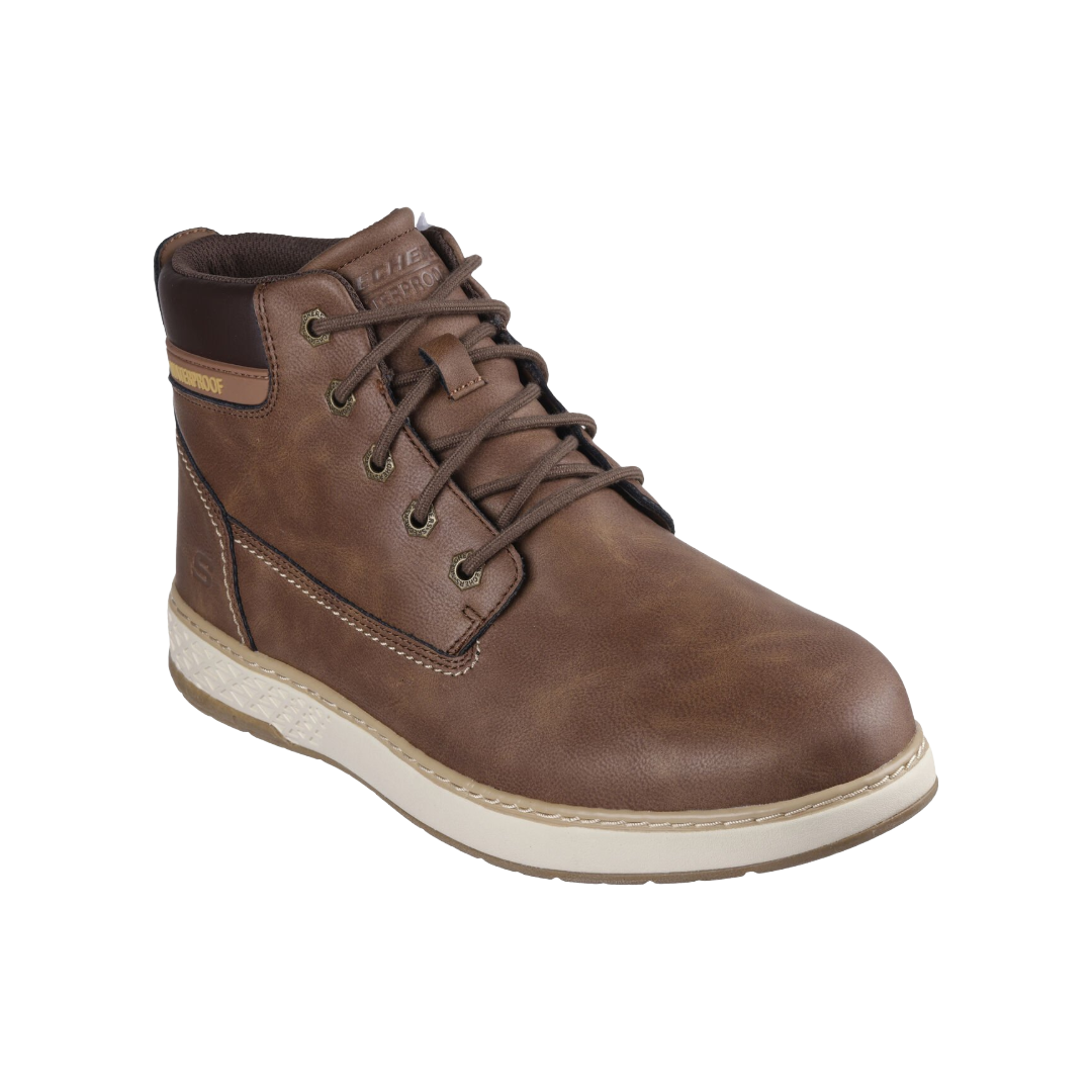 BOTINES SKECHERS GARLAN HOMBRE | 205235-BRN