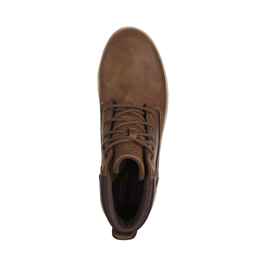 BOTINES SKECHERS GARLAN HOMBRE | 205235-BRN