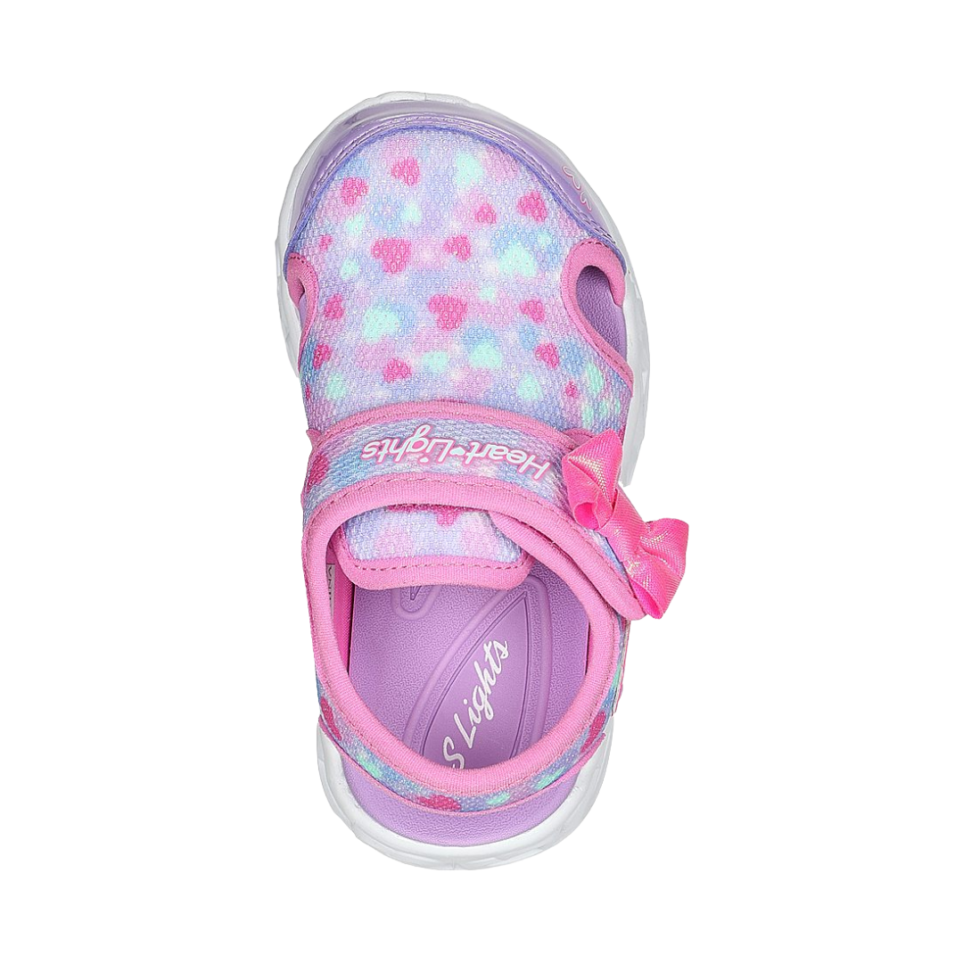 SANDALIAS SKECHERS HEART LIGHTS BEBÉS | 303250N-PKLV