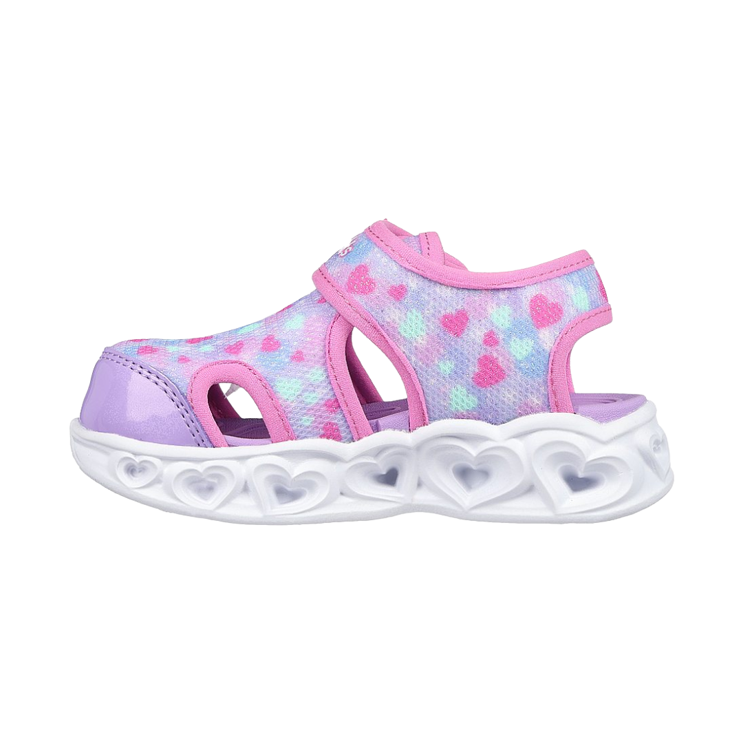 SANDALIAS SKECHERS HEART LIGHTS BEBÉS | 303250N-PKLV