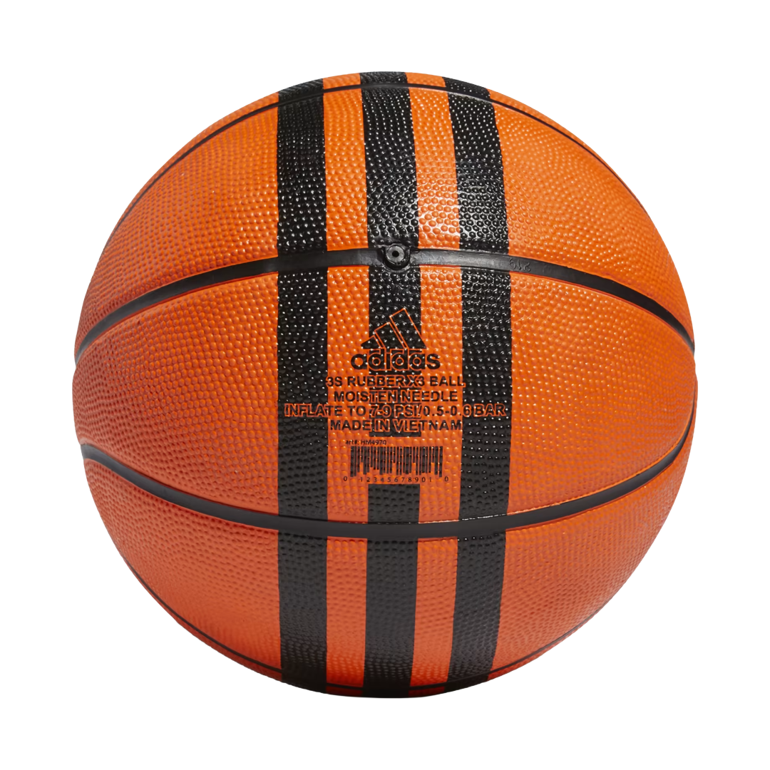 BALÓN DE BASKETBALL ADIDAS CAUCHO X 3 TIRAS | HM4970