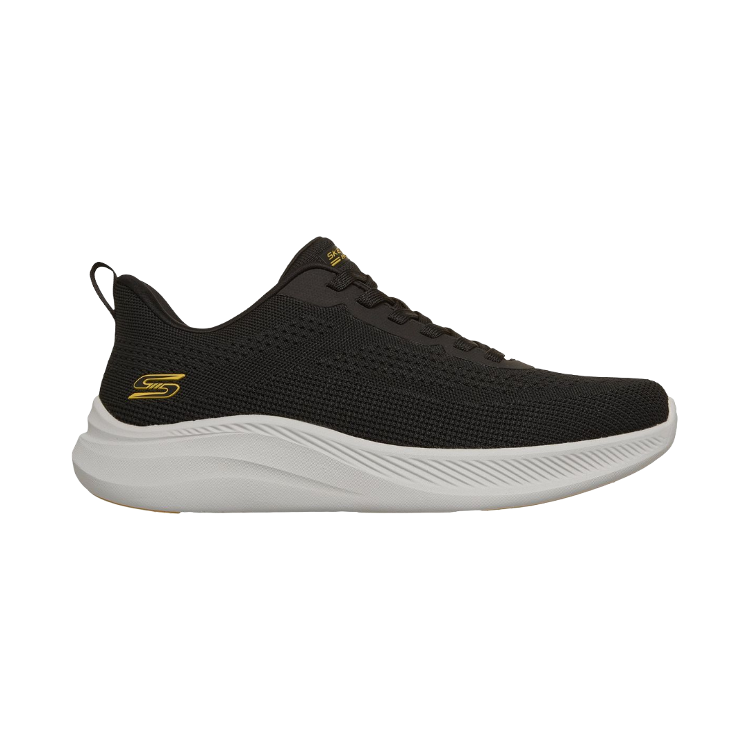 ZAPATILLAS URBANAS SKECHERS BOBS MODA FLEX HOMBRE | 118155-BLK
