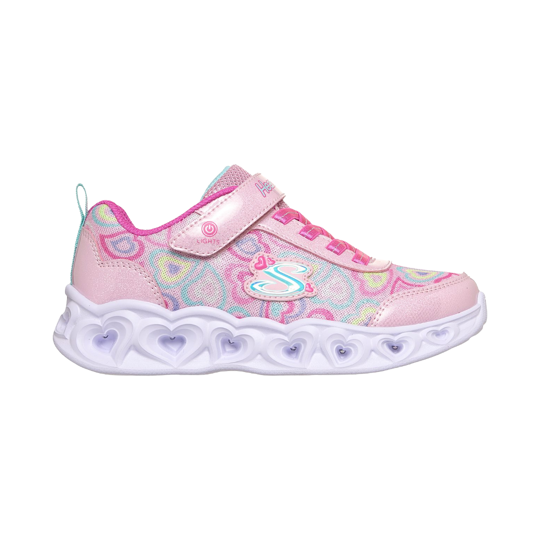 ZAPATILLAS URBANAS SKECHERS HEART LIGHTS INFANTIL | 303257L-LPMT