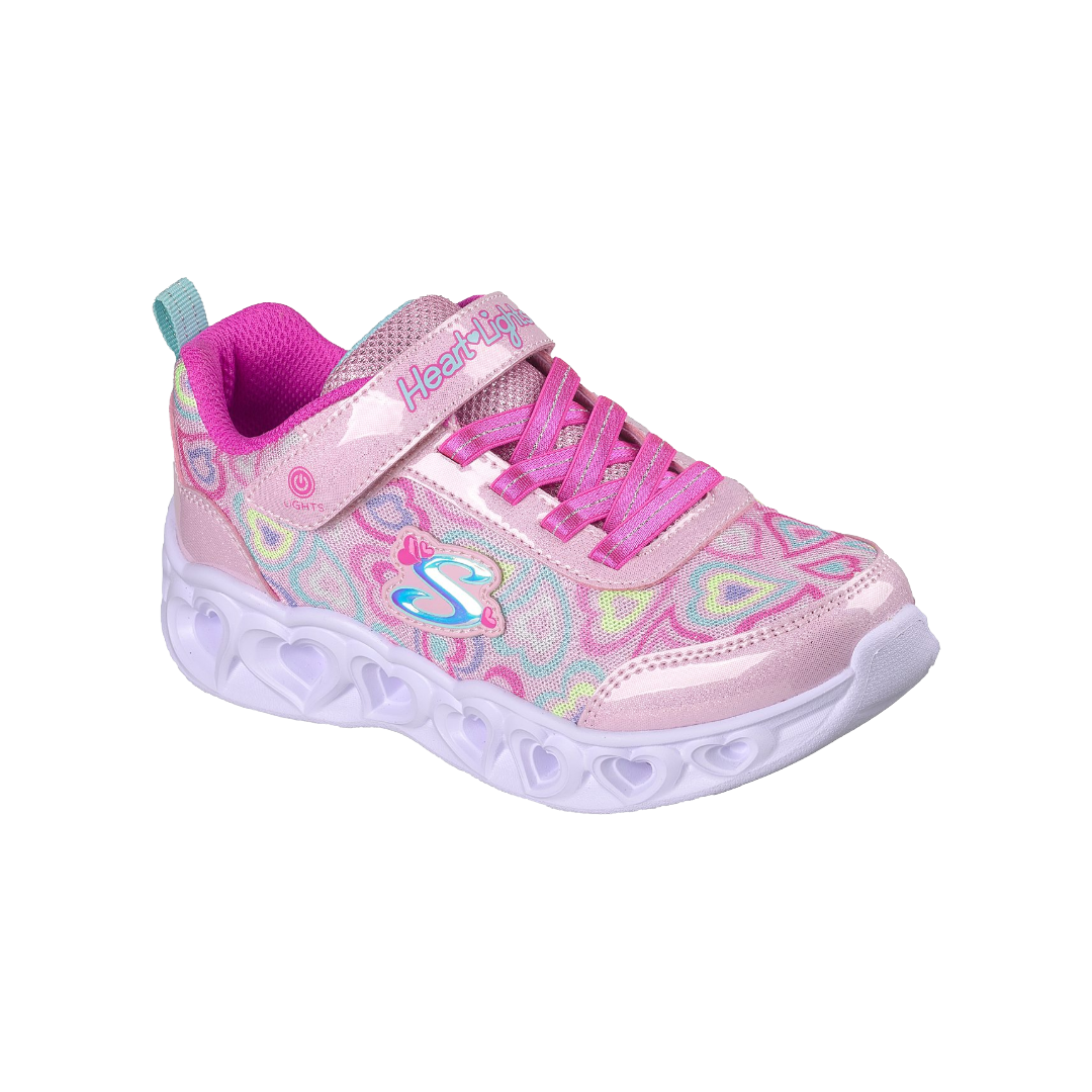 ZAPATILLAS URBANAS SKECHERS HEART LIGHTS INFANTIL | 303257L-LPMT