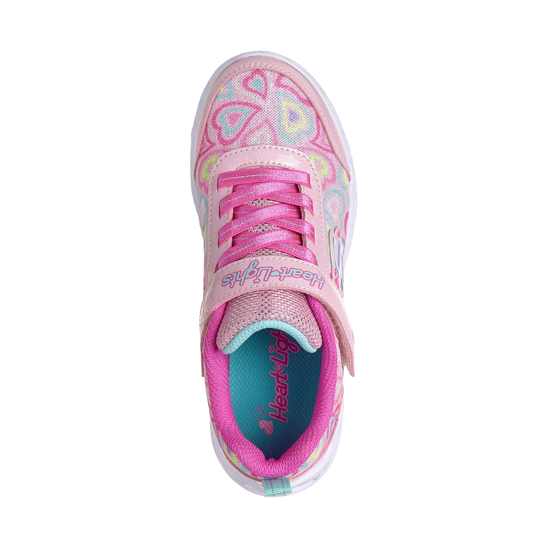 ZAPATILLAS URBANAS SKECHERS HEART LIGHTS INFANTIL | 303257L-LPMT