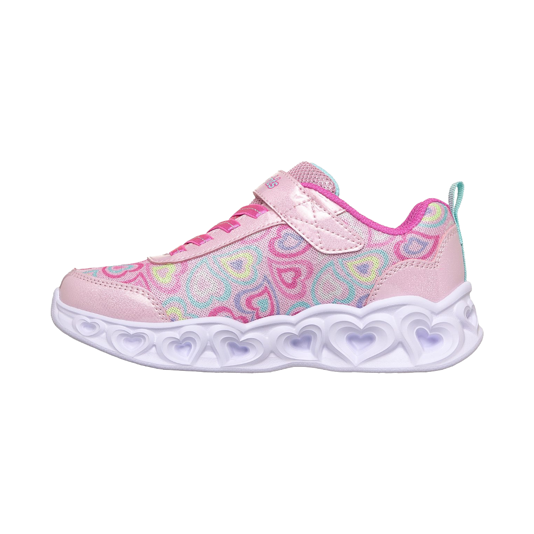 ZAPATILLAS URBANAS SKECHERS HEART LIGHTS INFANTIL | 303257L-LPMT