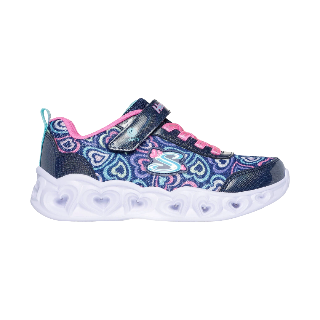 ZAPATILLAS URBANAS SKECHERS HEART LIGHTS BOOGIE LOVE INFANTIL | 303257L-NVMT