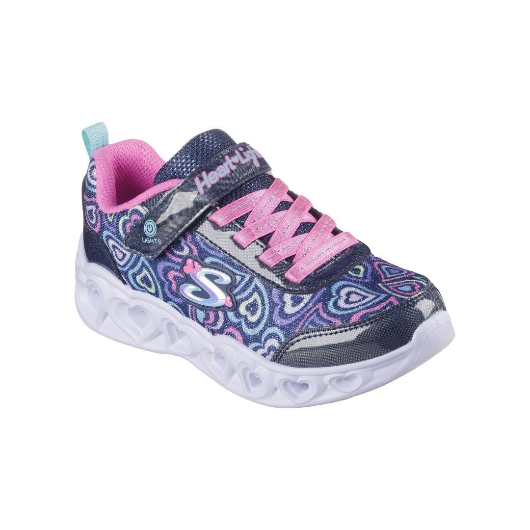 ZAPATILLAS URBANAS SKECHERS HEART LIGHTS BOOGIE LOVE INFANTIL | 303257L-NVMT