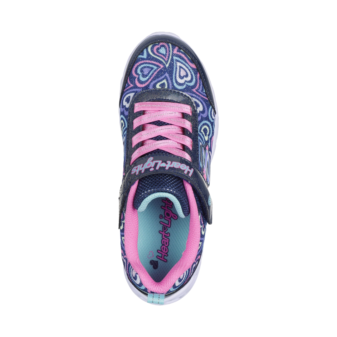 ZAPATILLAS URBANAS SKECHERS HEART LIGHTS BOOGIE LOVE INFANTIL | 303257L-NVMT