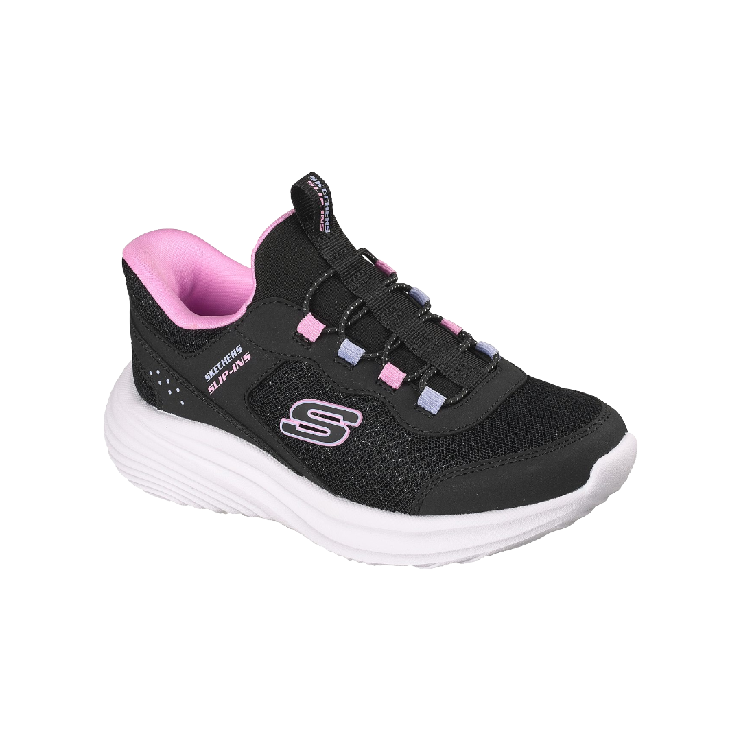 ZAPATILLAS URBANAS SKECHERS BOUNDER PRO INFANTIL | 303690L-BLK