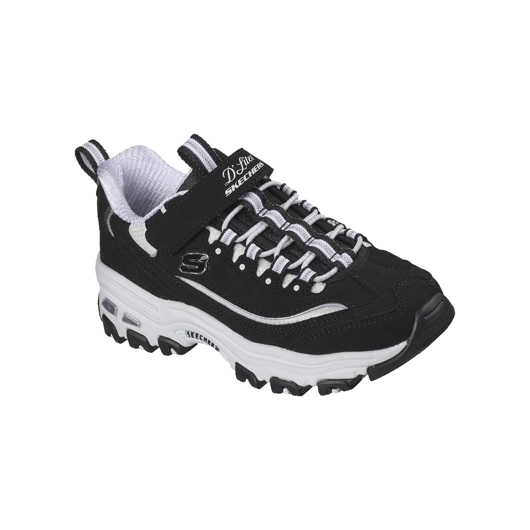 ZAPATILLAS URBANAS SKECHERS D'LITES INFANTIL | 304154L-BKW