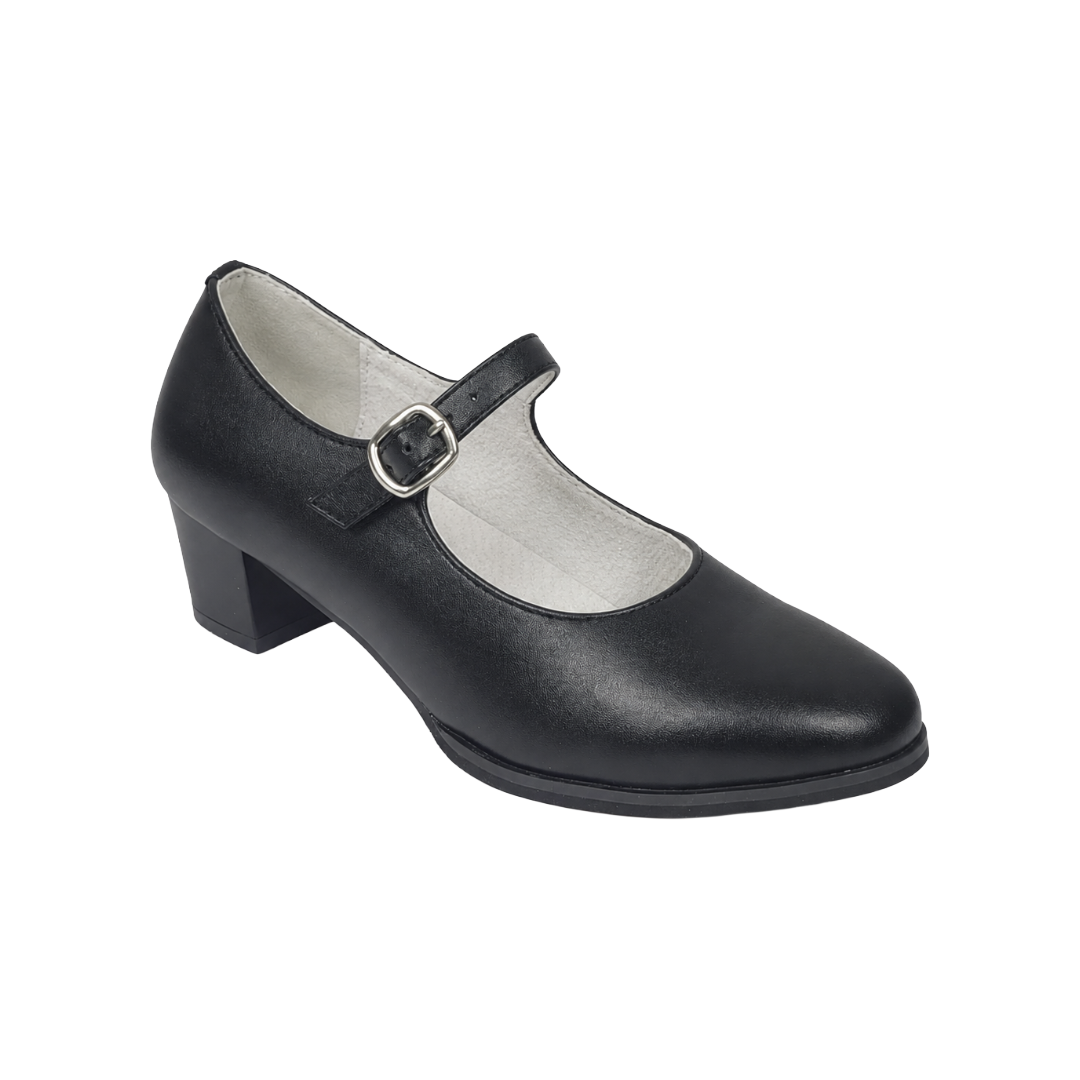 ZAPATOS DE CUECA ALQUIMIA NEGRO MUJER | 3054-02