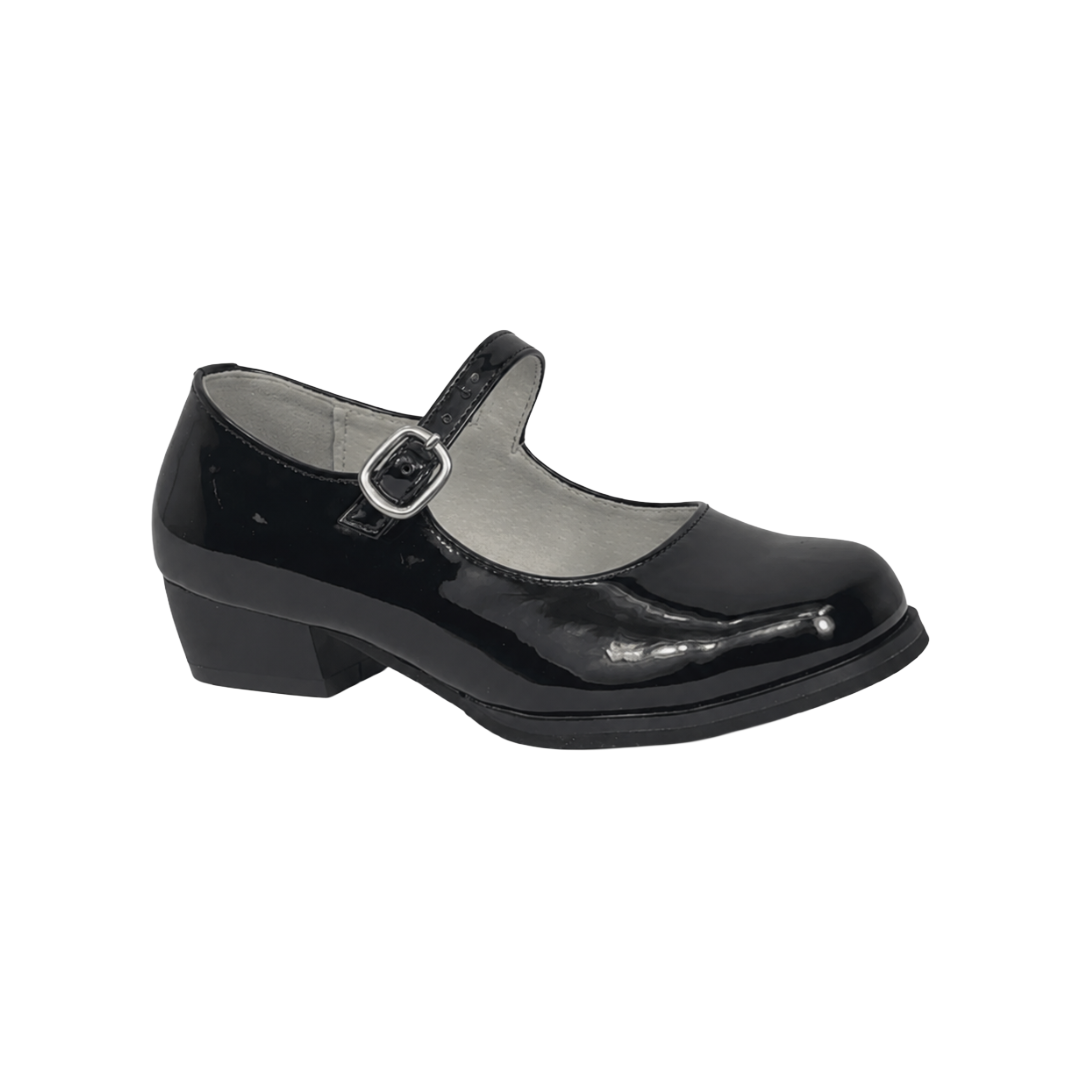 ZAPATOS DE CUECA ALQUIMIA NEGRO CHAROL MUJER | 3073-20/1
