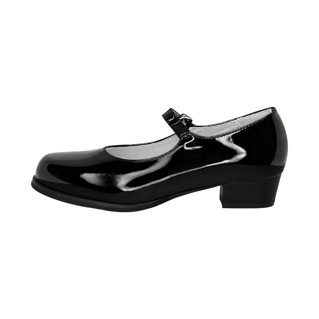 ZAPATOS DE CUECA ALQUIMIA NEGRO CHAROL MUJER | 3073-20/1