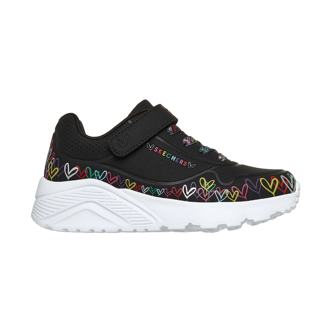 ZAPATILLAS URBANAS SKECHERS UNO LITE INFANTIL | 314091L-BKMT