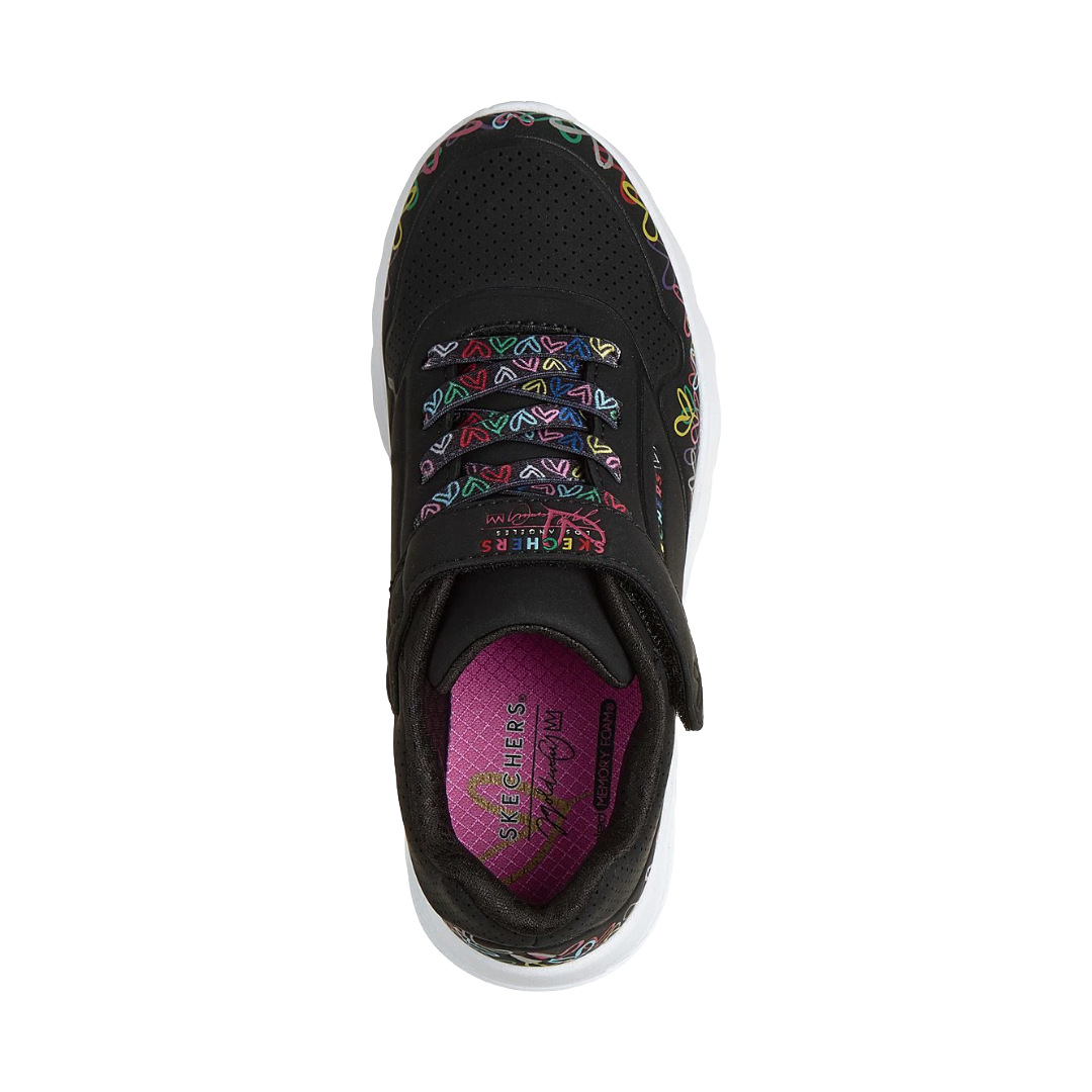 ZAPATILLAS URBANAS SKECHERS UNO LITE INFANTIL | 314091L-BKMT