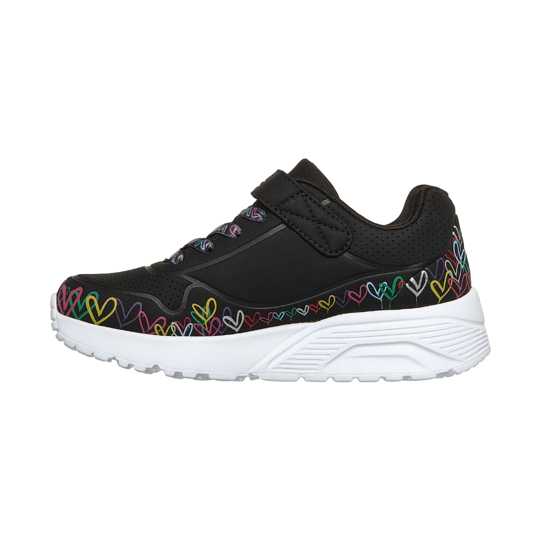ZAPATILLAS URBANAS SKECHERS UNO LITE INFANTIL | 314091L-BKMT