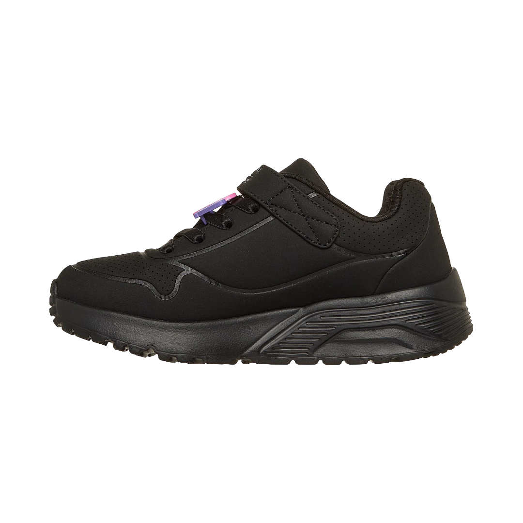 ZAPATILLAS URBANAS SKECHERS UNO LITE HEART STATUS INFANTIL | 314966L-BKMT