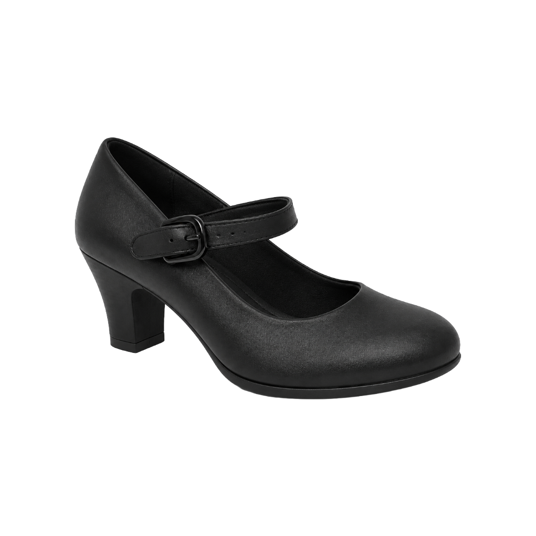 ZAPATOS DE CUECA ALQUIMIA NEGRO MUJER 3334-02