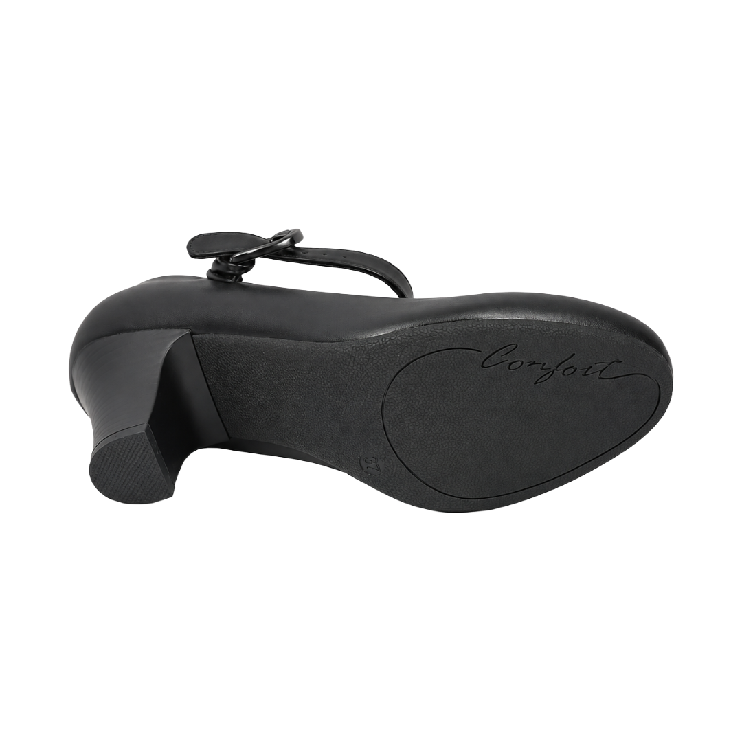 ZAPATOS DE CUECA ALQUIMIA NEGRO CHAROL MUJER | 3334-20