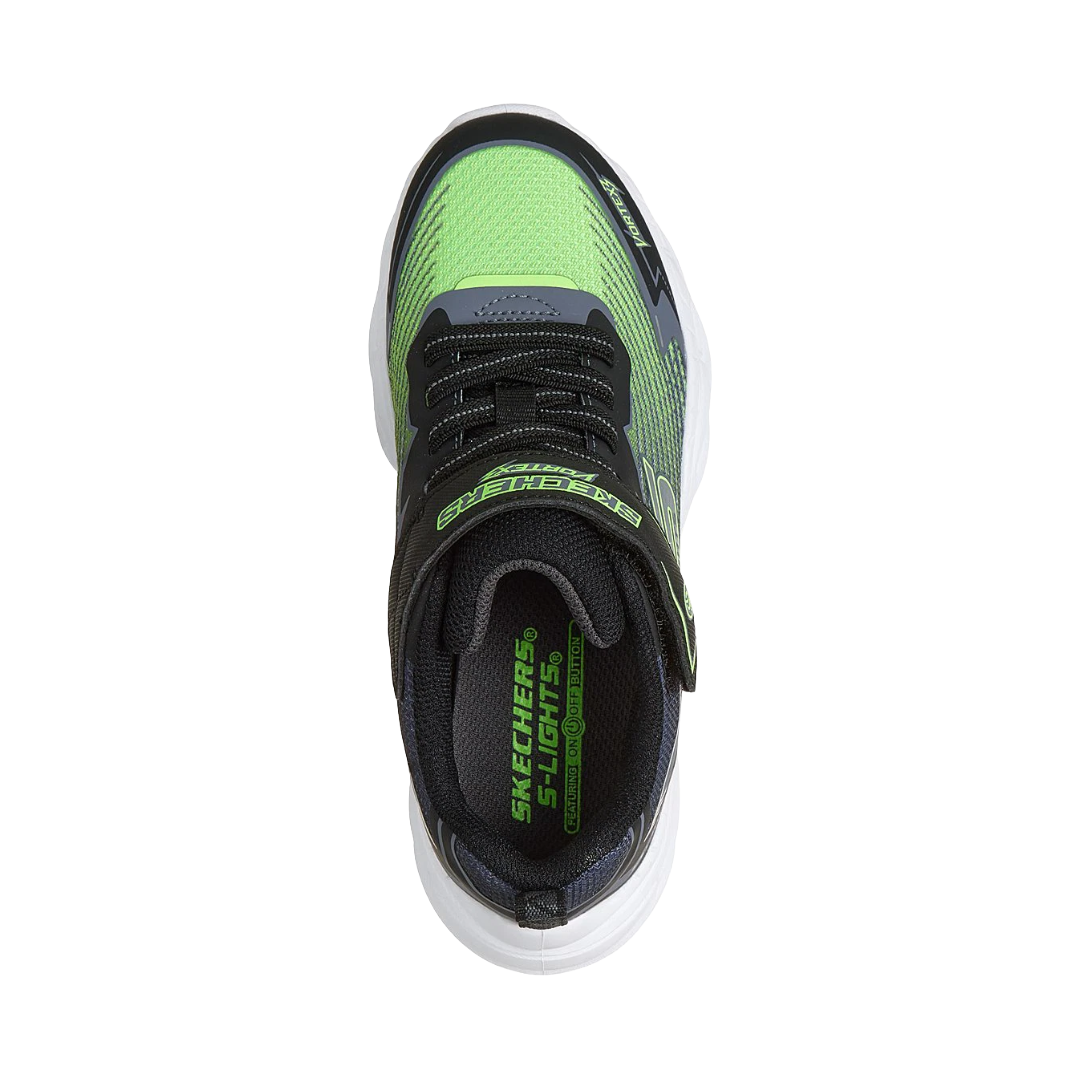 ZAPATILLAS URBANAS SKECHERS S-LIGHTS VORTEX 3.0 INFANTIL | 400590L-BKLM